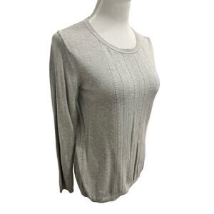 Banana Republic Factory Gray Crewneck Light Sweater SIZE Medium